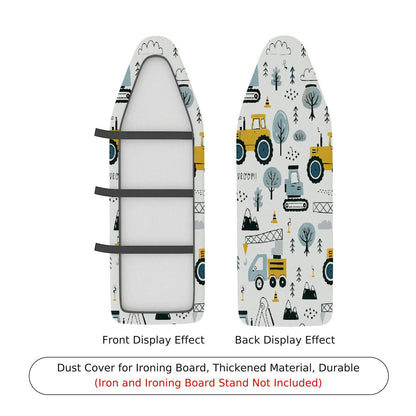 1-Piece Vehicle Fun  Ironing Board Cover, Universal Size, Without Board