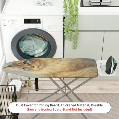 1-Piece Cat Pattern Cute Feline  Ironing Board Cover, Universal Size, Without Board