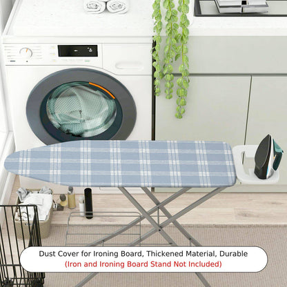 1-Piece Plaid Pattern Simple Modern  Ironing Board Cover, Universal Size, Without Board