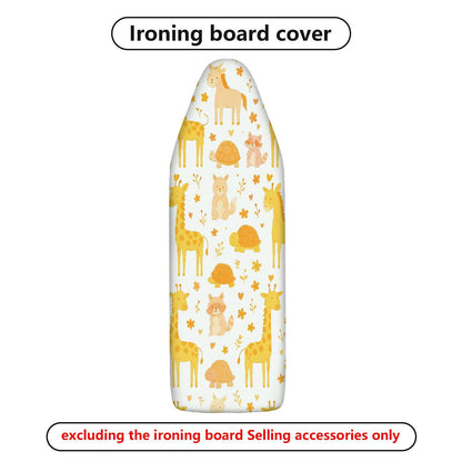 1-Piece Cute Animal Pattern Floral  Ironing Board Cover, Universal Size, Without Board