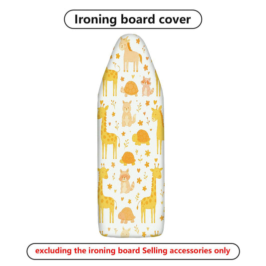 1-Piece Cute Animal Pattern Floral  Ironing Board Cover, Universal Size, Without Board