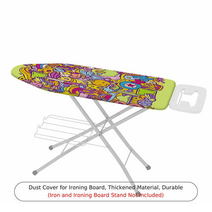 1-Piece Colorful Fun  Ironing Board Cover, Universal Size, Without Board