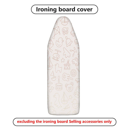 1-Piece Pattern Cute Style Fun Design  Ironing Board Cover, Universal Size, Without Board