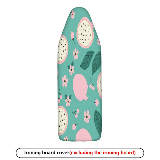 1-Piece Floral Fruit Leaves  Ironing Board Cover, Universal Size, Without Board