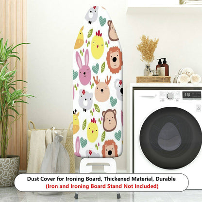 1-Piece Animal Pattern Colorful Cute  Ironing Board Cover, Universal Size, Without Board