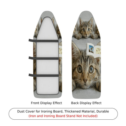 1-Piece Cat Book Cute  Ironing Board Cover, Universal Size, Without Board