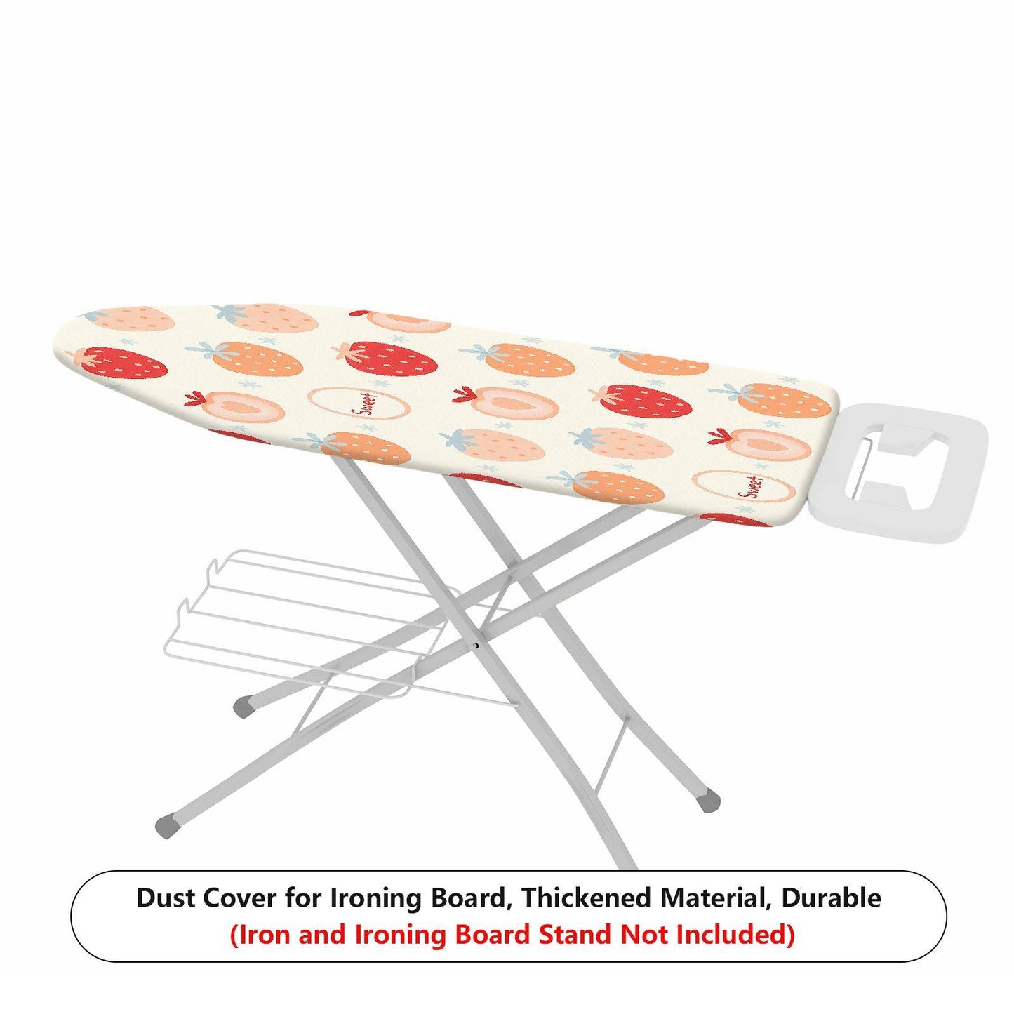 1-Piece Fruit Pattern Strawberry Sweet  Ironing Board Cover, Universal Size, Without Board