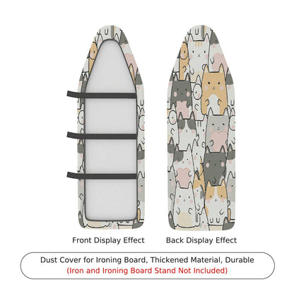 1-Piece Cat  Cute  Ironing Board Cover, Universal Size, Without Board