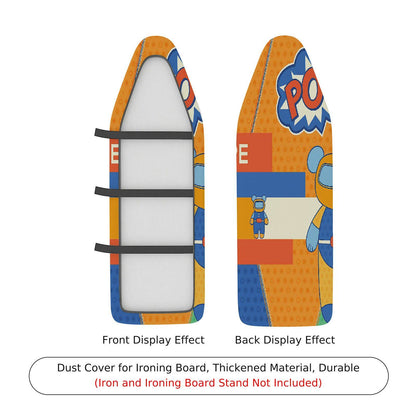1-Piece Robot Fun  Ironing Board Cover, Universal Size, Without Board