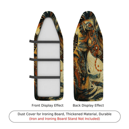 1-Piece Abstract Artistic Colorful  Ironing Board Cover, Universal Size, Without Board