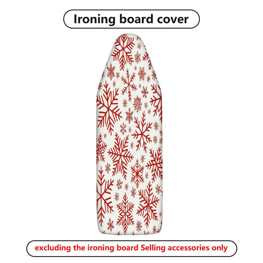1-Piece Snowflake Christmas Festive  Ironing Board Cover, Universal Size, Without Board