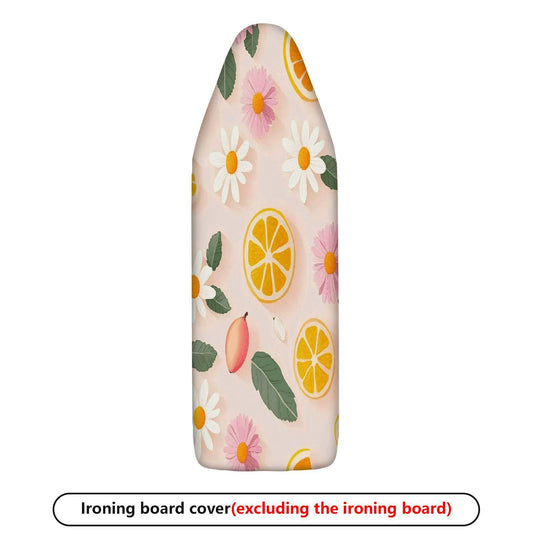 1-Piece Floral Fruit Pattern Pink  Ironing Board Cover, Universal Size, Without Board