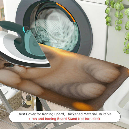 1-Piece Cute Cat Cozy Warm  Ironing Board Cover, Universal Size, Without Board