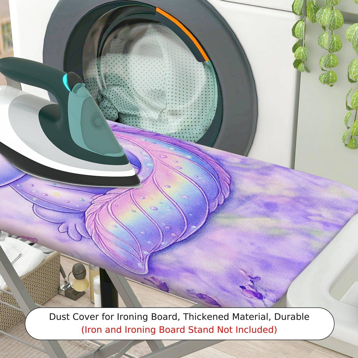 1-Piece Fantasy Cute Colorful  Ironing Board Cover, Universal Size, Without Board