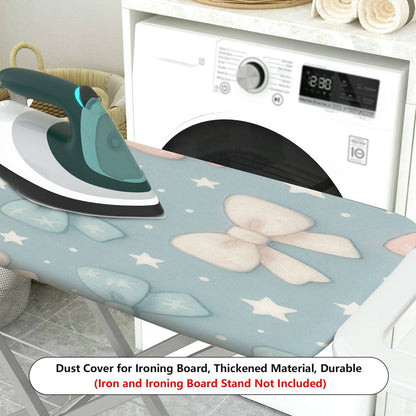 1-Piece Cute Bow Star Pattern  Ironing Board Cover, Universal Size, Without Board