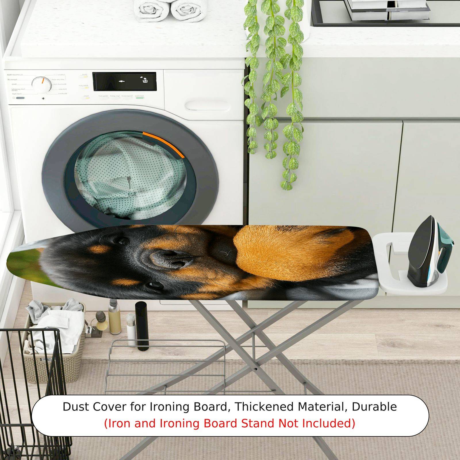 1-Piece Dog Puppy Cute  Ironing Board Cover, Universal Size, Without Board