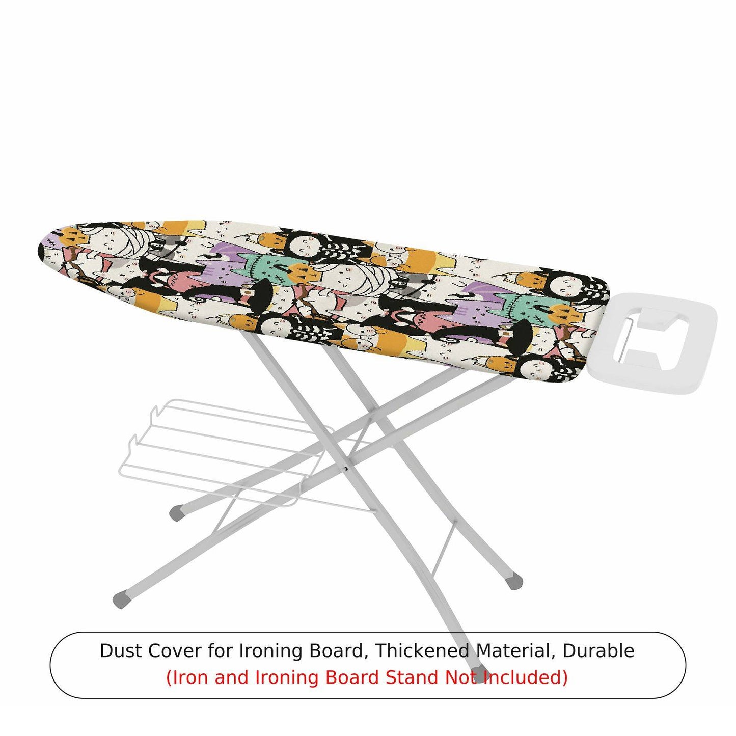 1-Piece Colorful Pattern Fun  Ironing Board Cover, Universal Size, Without Board