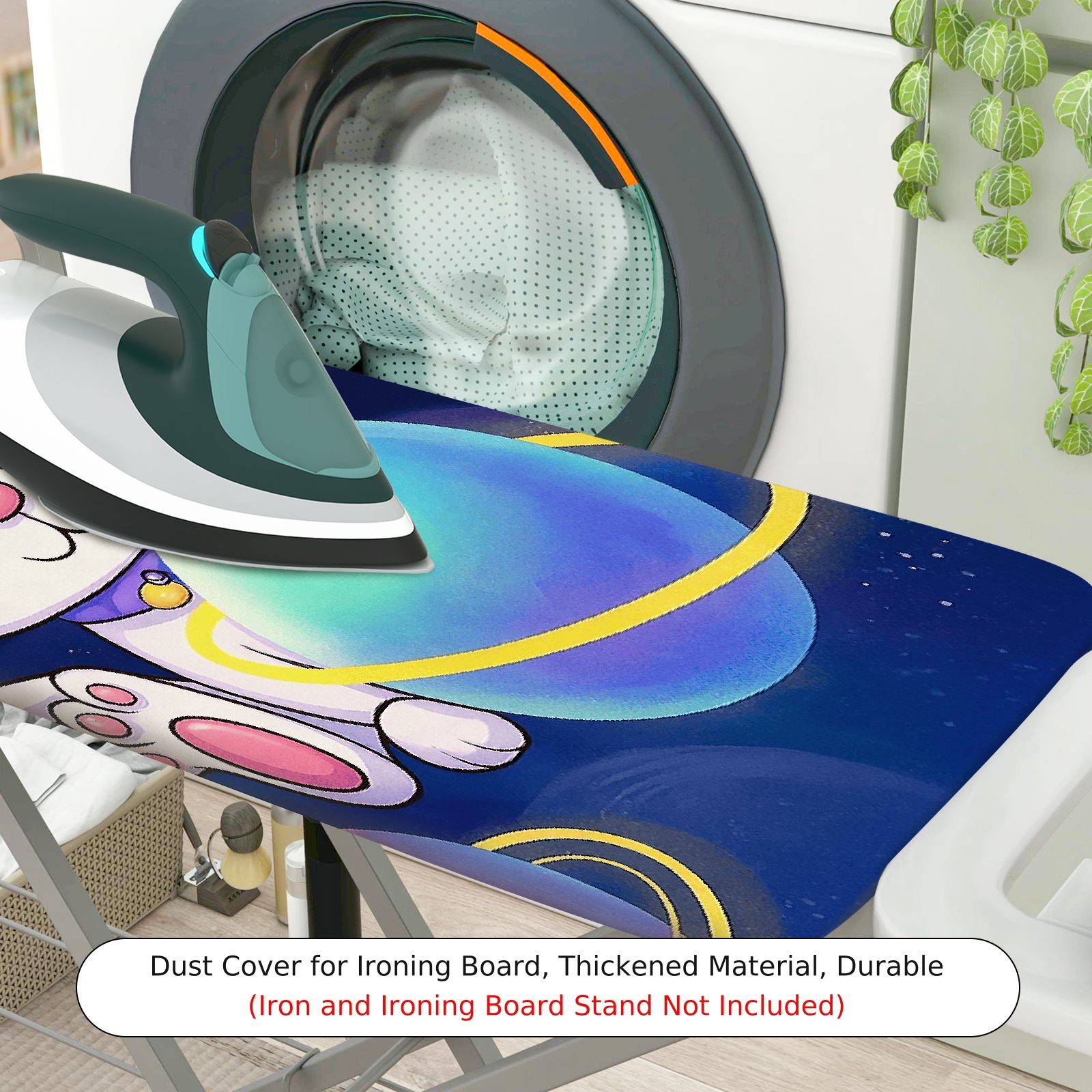 1-Piece Cute  Purple Bow  Ironing Board Cover, Universal Size, Without Board