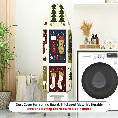 1-Piece Christmas Holiday Tree  Ironing Board Cover, Universal Size, Without Board
