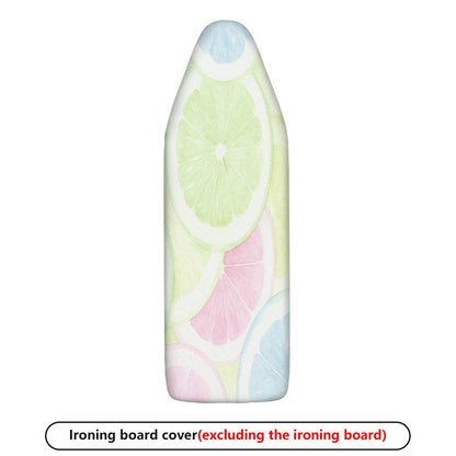 1-Piece Fruit Pattern Citrus Pastel Design  Ironing Board Cover, Universal Size, Without Board