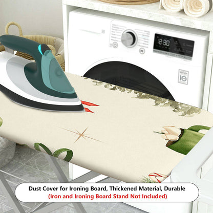 1-Piece Christmas Tree Mug Bow  Ironing Board Cover, Universal Size, Without Board