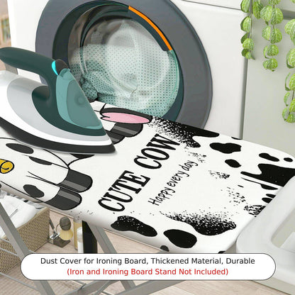 1-Piece Cow Cute Animal Funny  Ironing Board Cover, Universal Size, Without Board