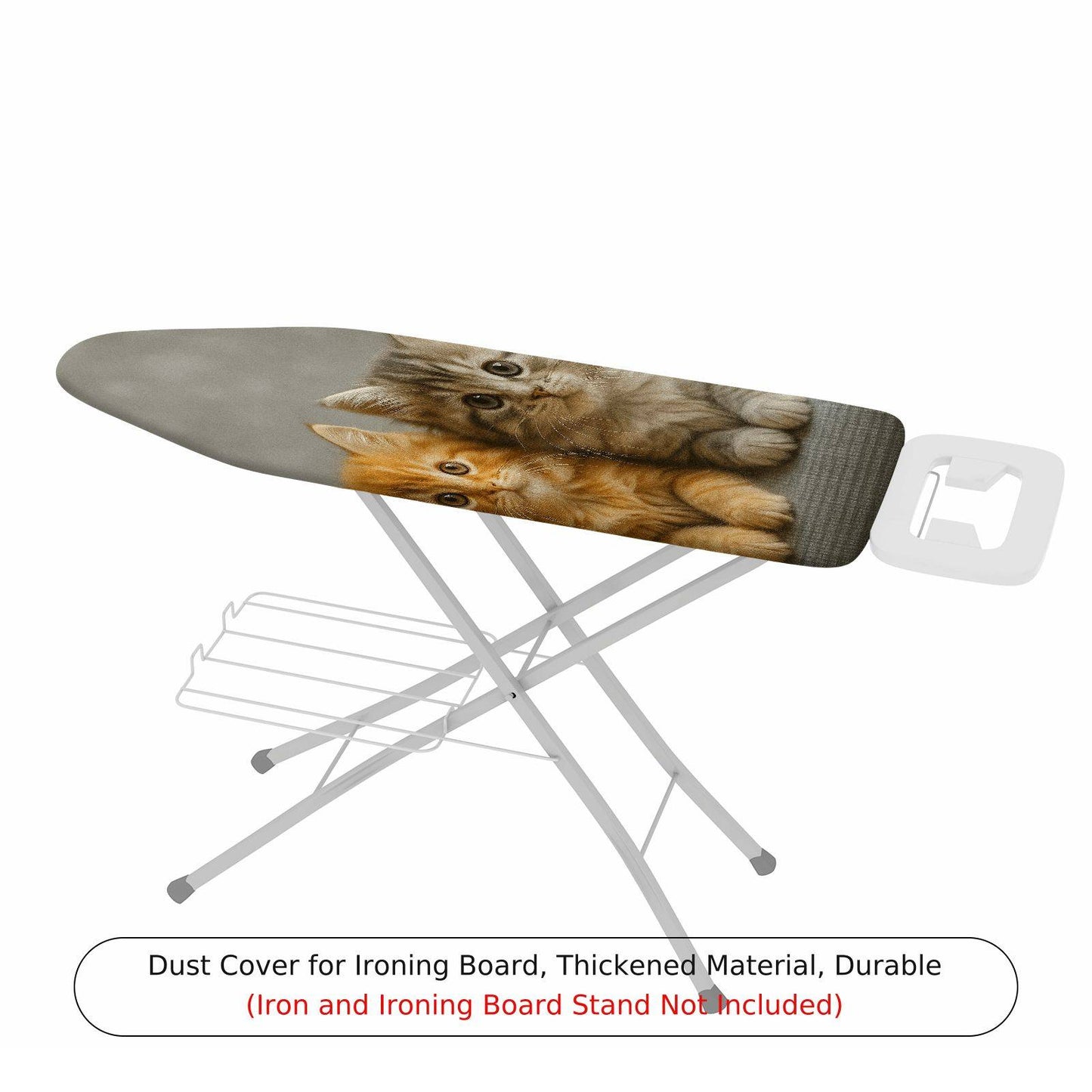 1-Piece Cute Cat Kitten Animal  Ironing Board Cover, Universal Size, Without Board