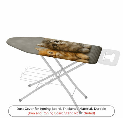 1-Piece Cute Cat Kitten Animal  Ironing Board Cover, Universal Size, Without Board
