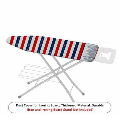 1-Piece American Stars Stripes City  Ironing Board Cover, Universal Size, Without Board