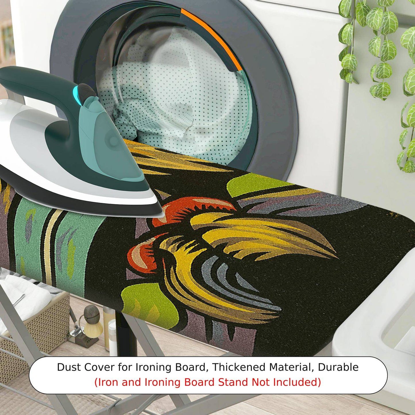 1-Piece abstract colorful artistic  Ironing Board Cover, Universal Size, Without Board