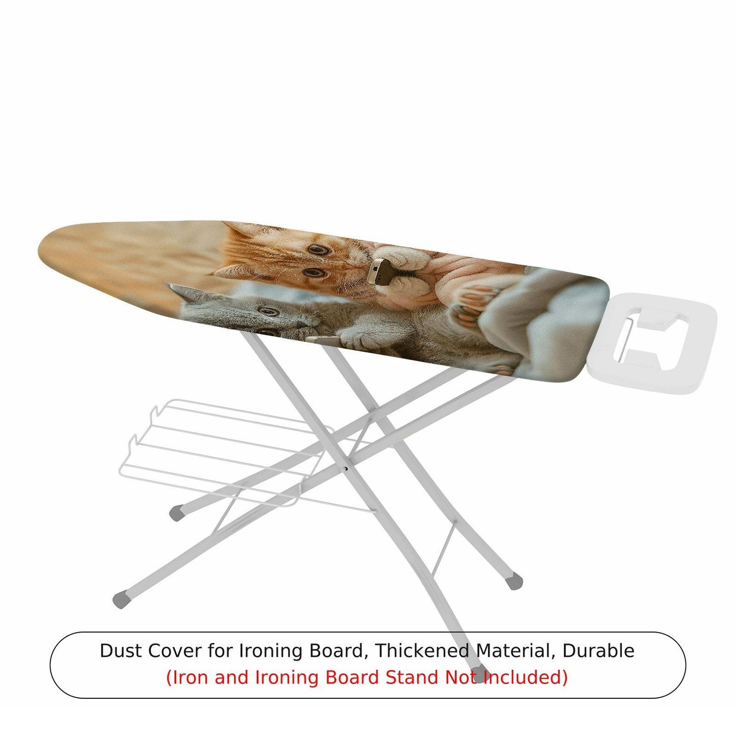 1-Piece Cat Cute Cozy  Ironing Board Cover, Universal Size, Without Board