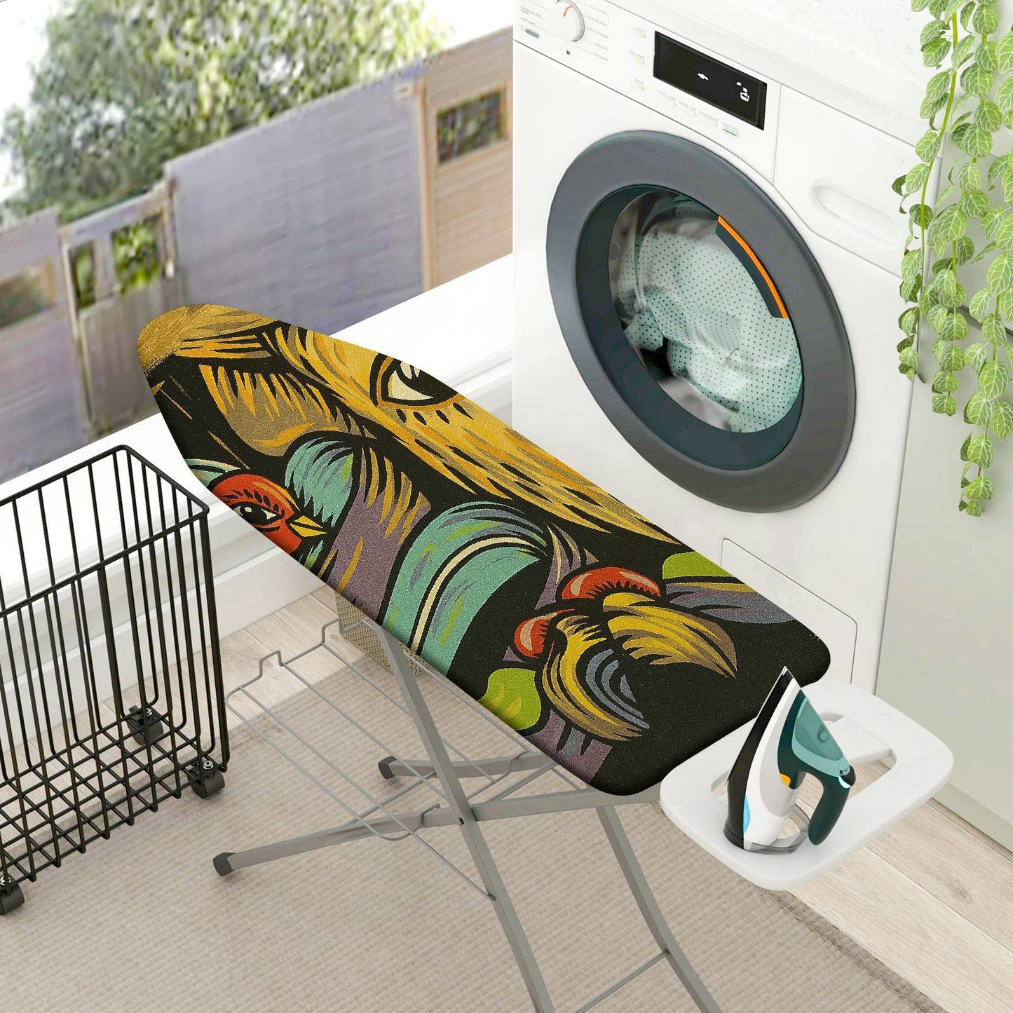 1-Piece abstract colorful artistic  Ironing Board Cover, Universal Size, Without Board