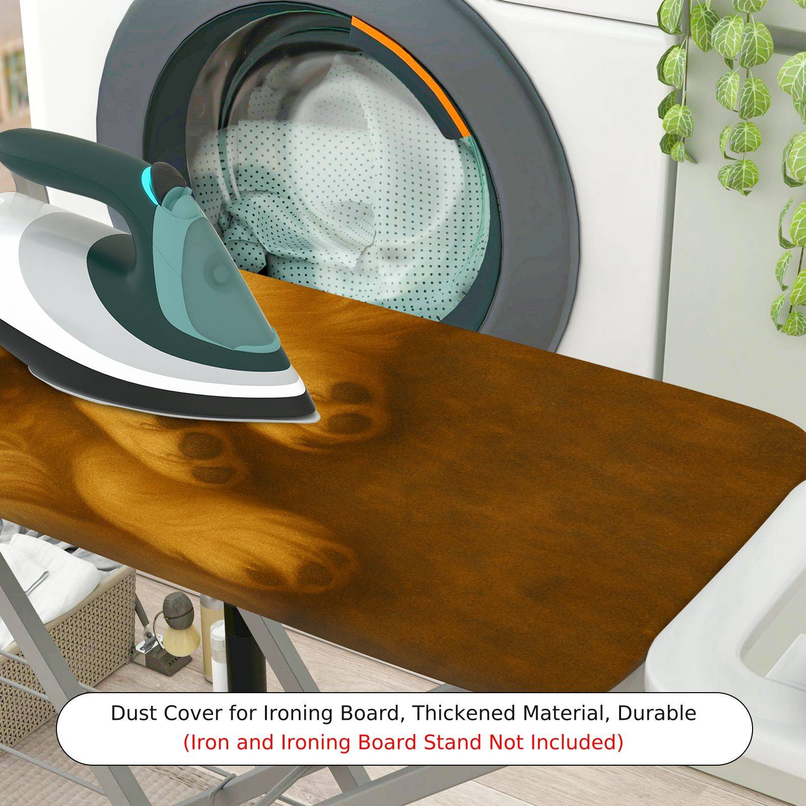 1-Piece Puppy Sleeping Cozy Cute  Ironing Board Cover, Universal Size, Without Board