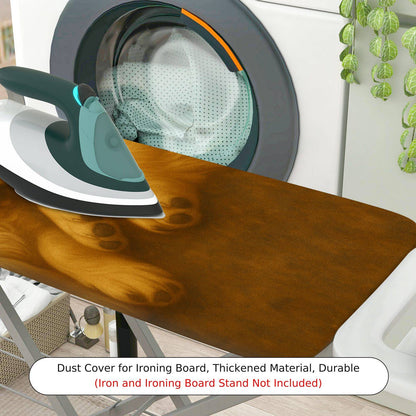 1-Piece Puppy Sleeping Cozy Cute  Ironing Board Cover, Universal Size, Without Board