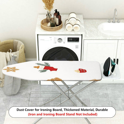 1-Piece Christmas Stocking Cookie Mug  Ironing Board Cover, Universal Size, Without Board