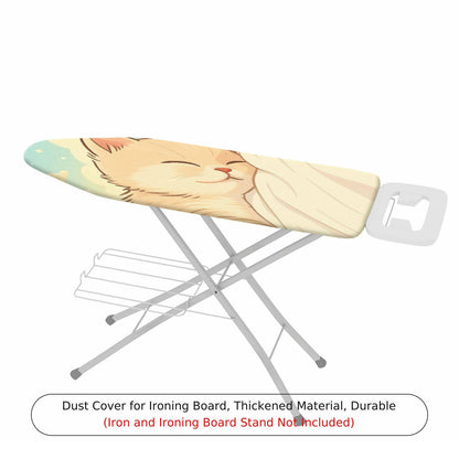 1-Piece Cat  Fun  Ironing Board Cover, Universal Size, Without Board