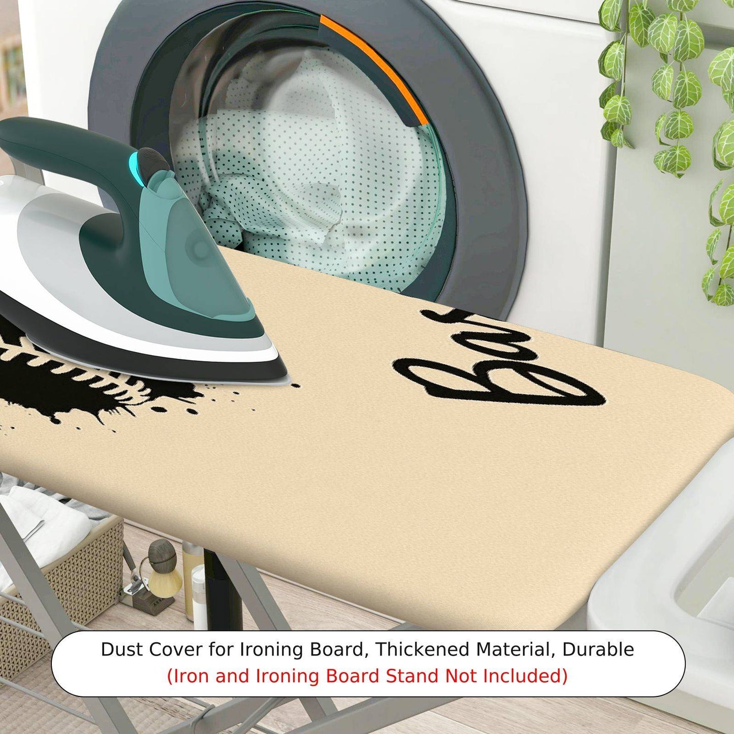 1-Piece Baseball Sports Fun  Ironing Board Cover, Universal Size, Without Board