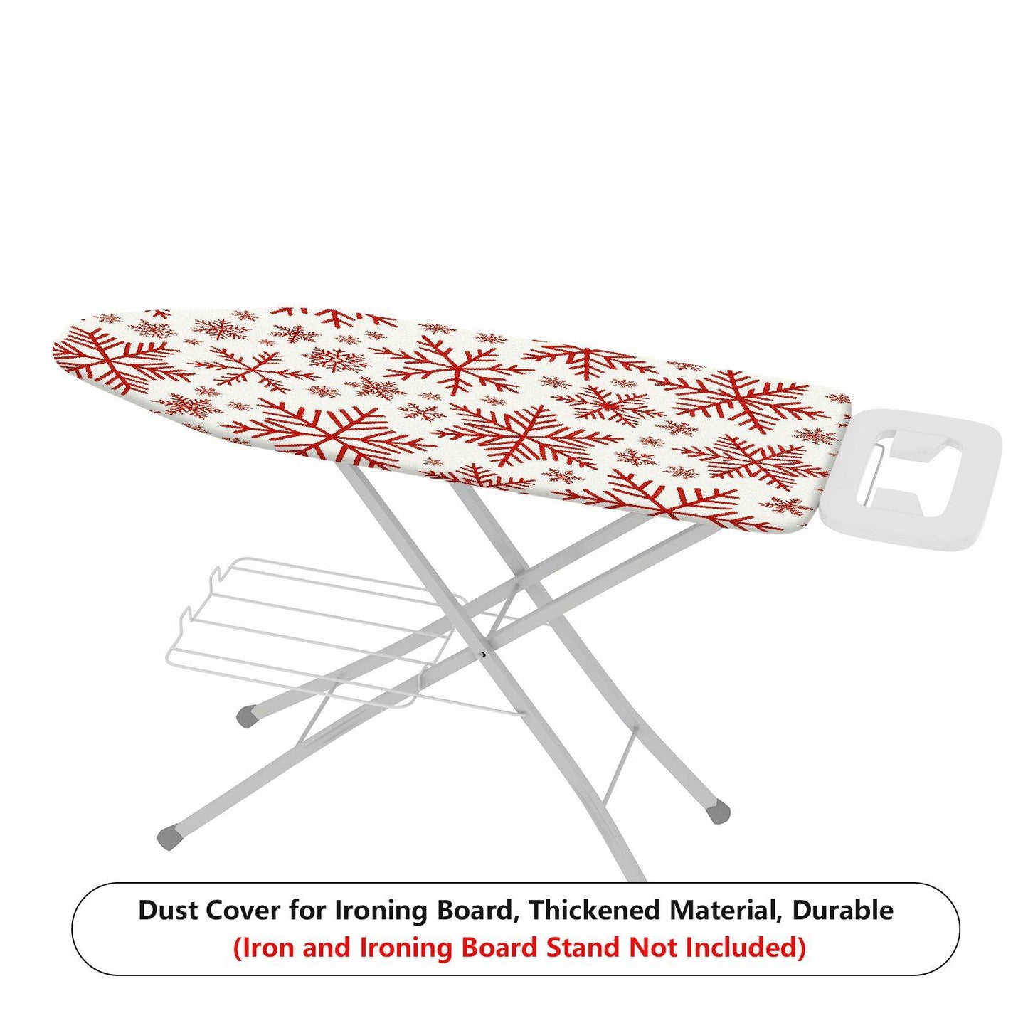 1-Piece Snowflake Christmas Festive  Ironing Board Cover, Universal Size, Without Board