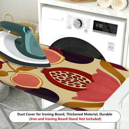 1-Piece Fruit Floral Pattern Vibrant  Ironing Board Cover, Universal Size, Without Board
