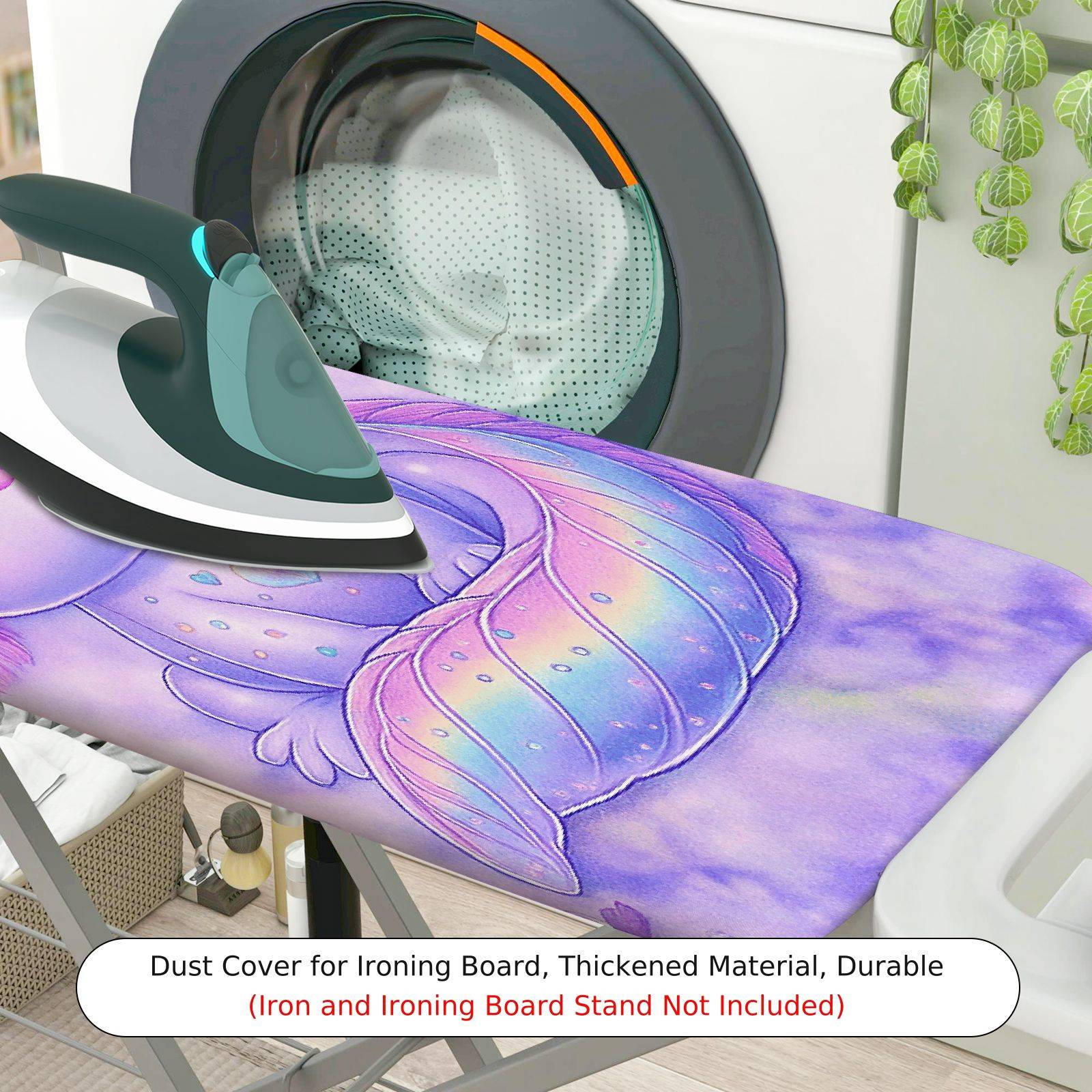 1-Piece Fantasy  Cute  Ironing Board Cover, Universal Size, Without Board