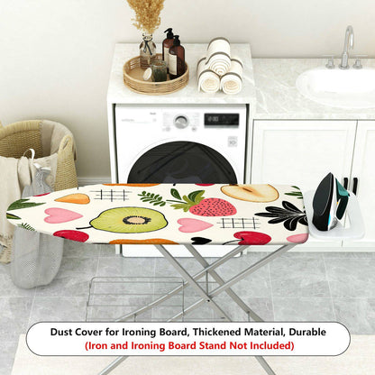 1-Piece Fruit Pattern Heart Shape  Style  Ironing Board Cover, Universal Size, Without Board