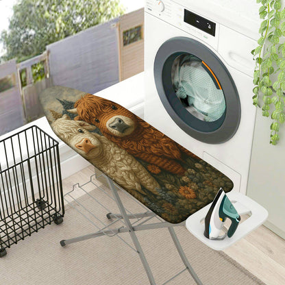 1-Piece Animal Alpaca Cute  Ironing Board Cover, Universal Size, Without Board