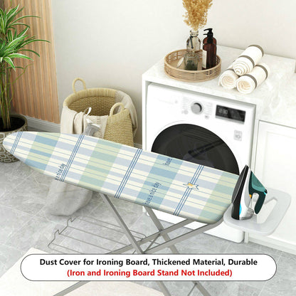 1-Piece Plaid Check Star  Ironing Board Cover, Universal Size, Without Board