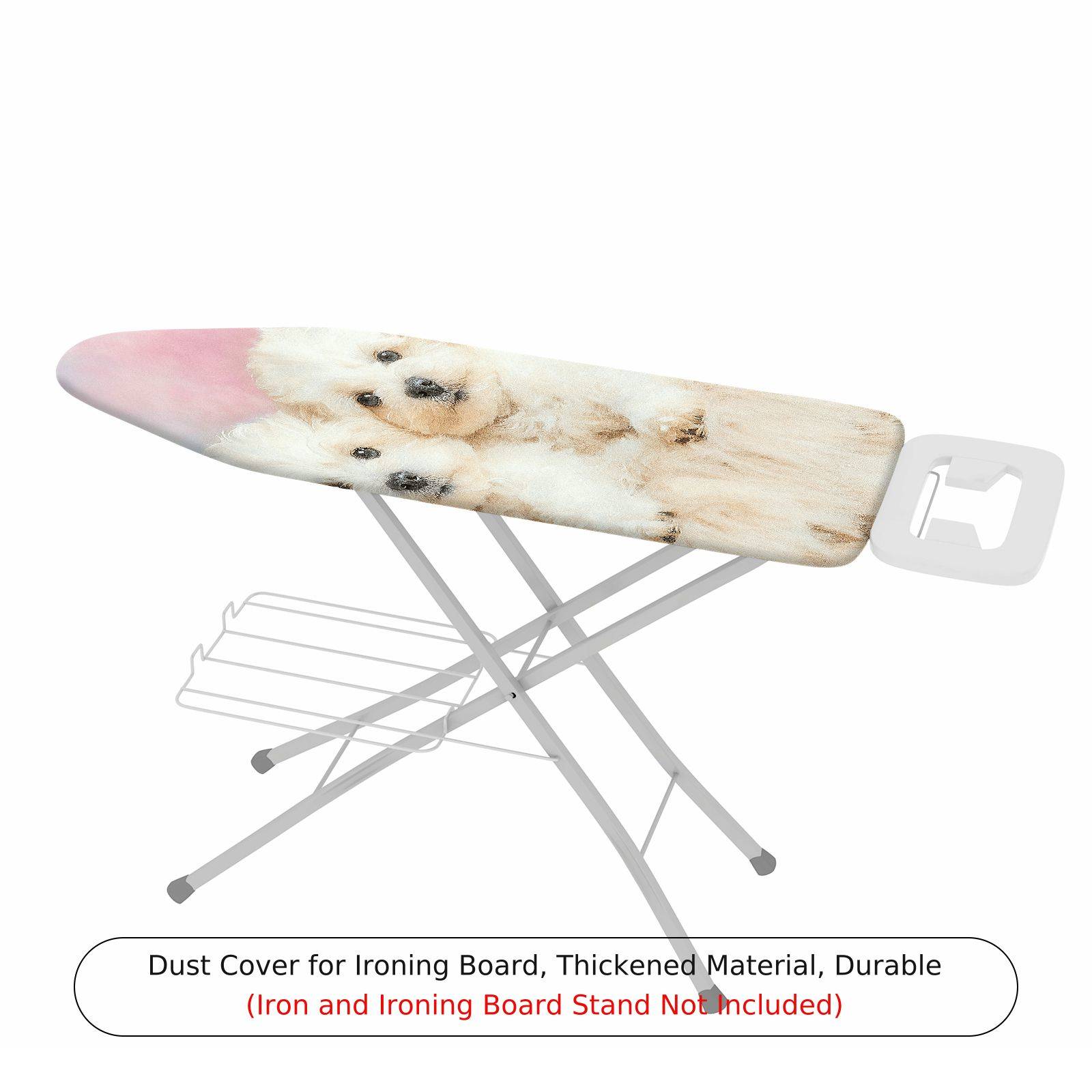 1-Piece Cute Puppy Pastel  Ironing Board Cover, Universal Size, Without Board