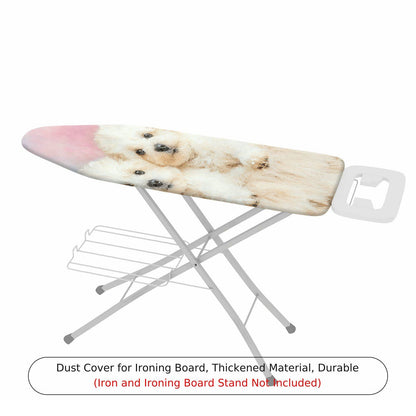 1-Piece Cute Puppy Pastel  Ironing Board Cover, Universal Size, Without Board
