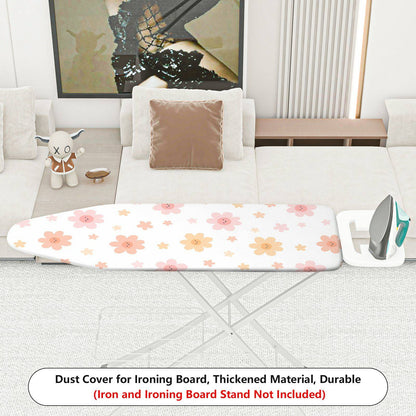 1-Piece Floral Pink Cute Patterns  Ironing Board Cover, Universal Size, Without Board