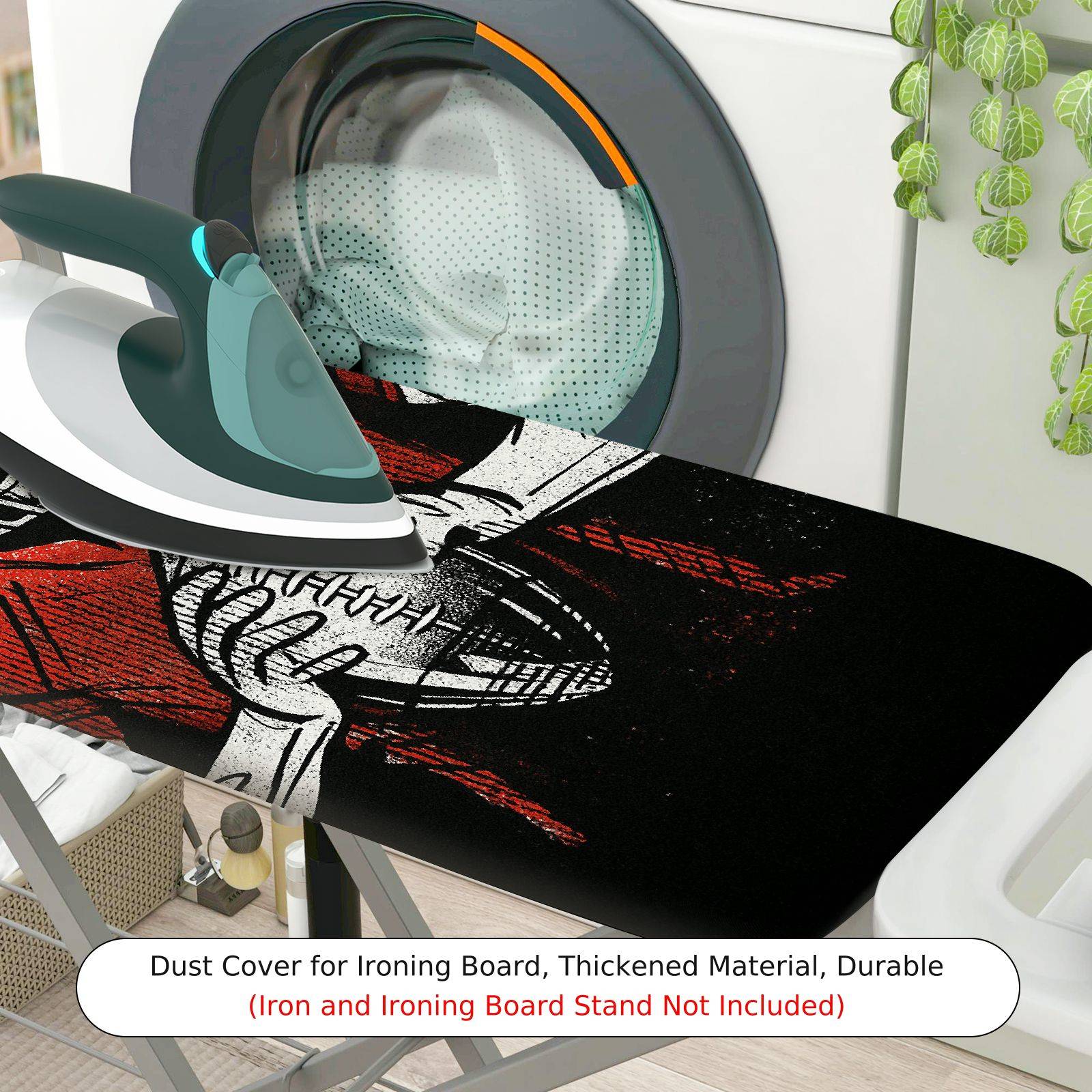 1-Piece American Football Sports Athlete  Ironing Board Cover, Universal Size, Without Board