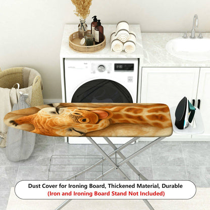 1-Piece Giraffe  Fun  Ironing Board Cover, Universal Size, Without Board