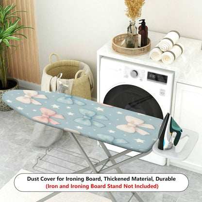 1-Piece Cute Bow Star Pattern  Ironing Board Cover, Universal Size, Without Board