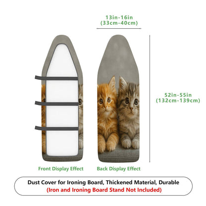 1-Piece Cute Cat Kitten Animal  Ironing Board Cover, Universal Size, Without Board